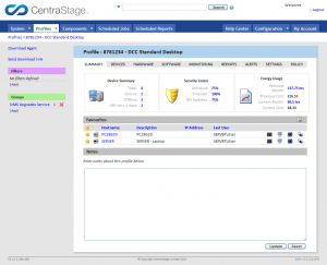 CentraStage Management Console